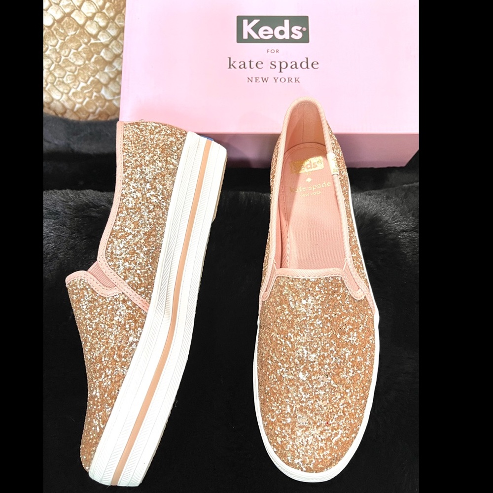 Keds x kate spade
TRIPLE DECKER KATE SPADE GLITTER - Picture 6 of 16